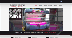 Desktop Screenshot of darkimagetanning.com